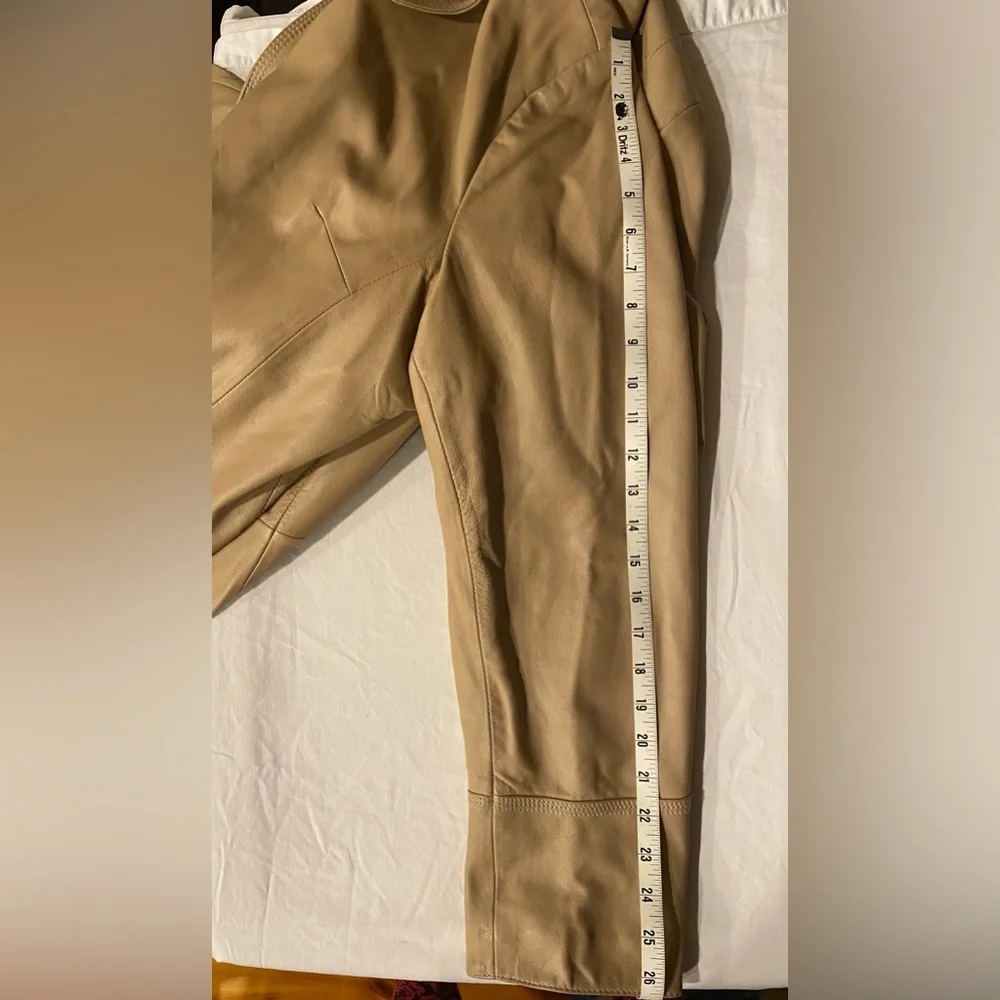 Bradley Bayou Genuine Leather Coat Camel Tan Fully Lined 100% Car Coat - Picture 2 of 12